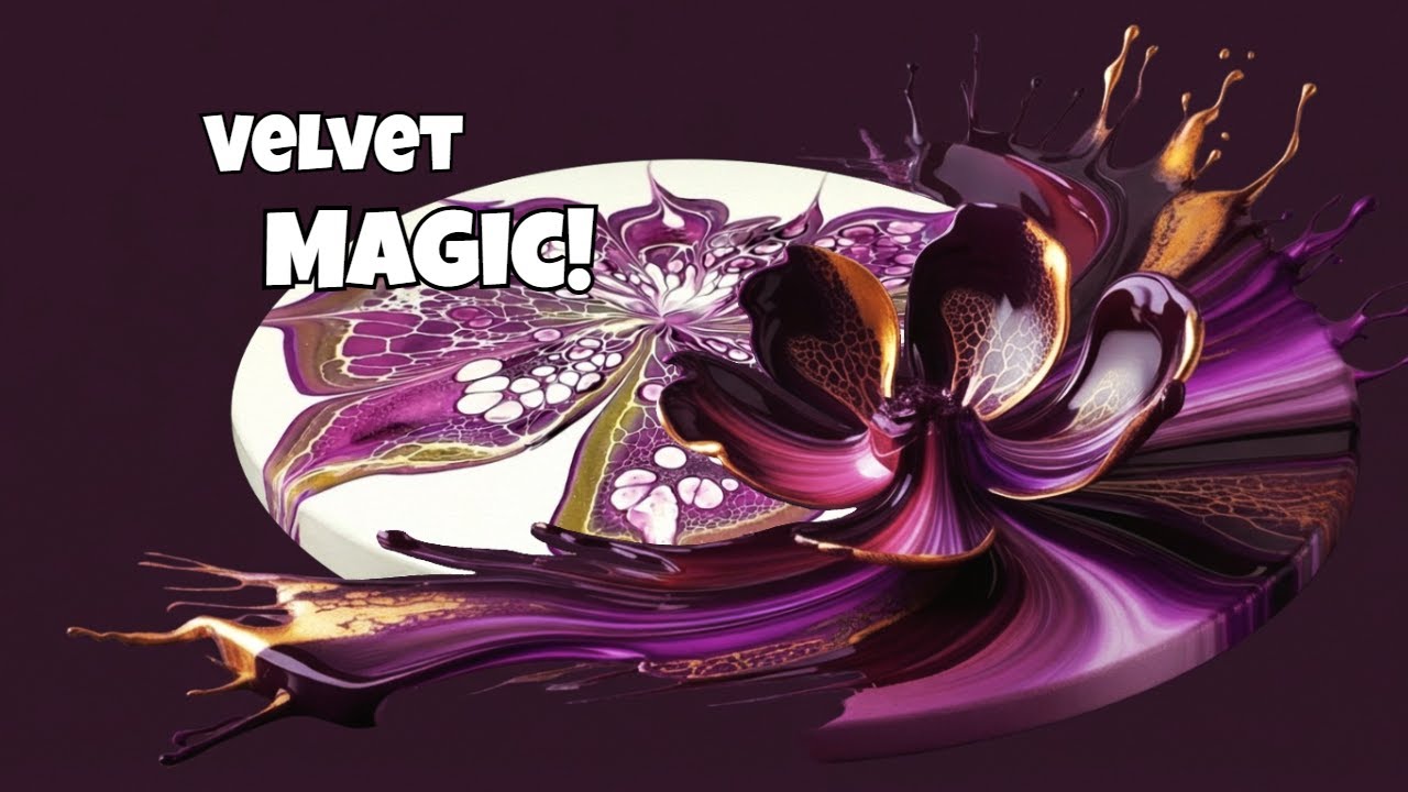 WHOA! This Plum Bloom Pour BLEW My Mind&hellip;