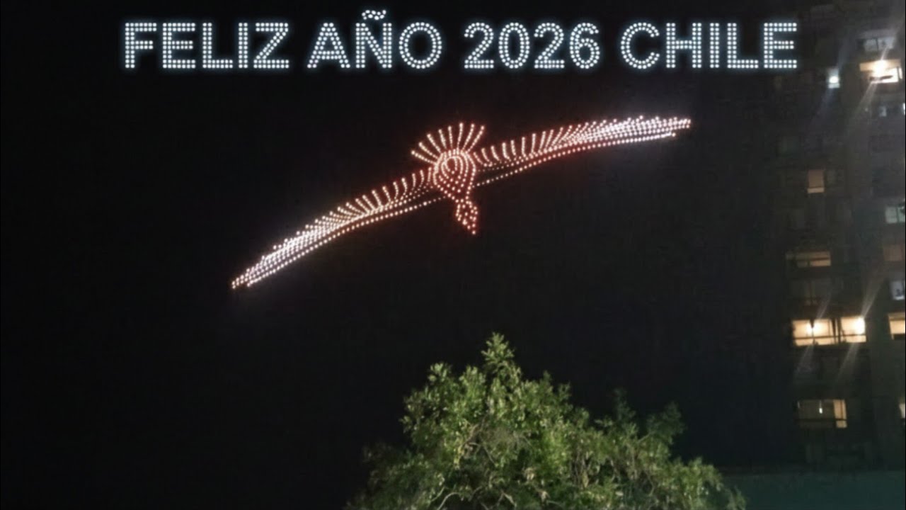 Так в Чили встретили Новый год 2026 | Пасео Бульнес | Ла Монеда