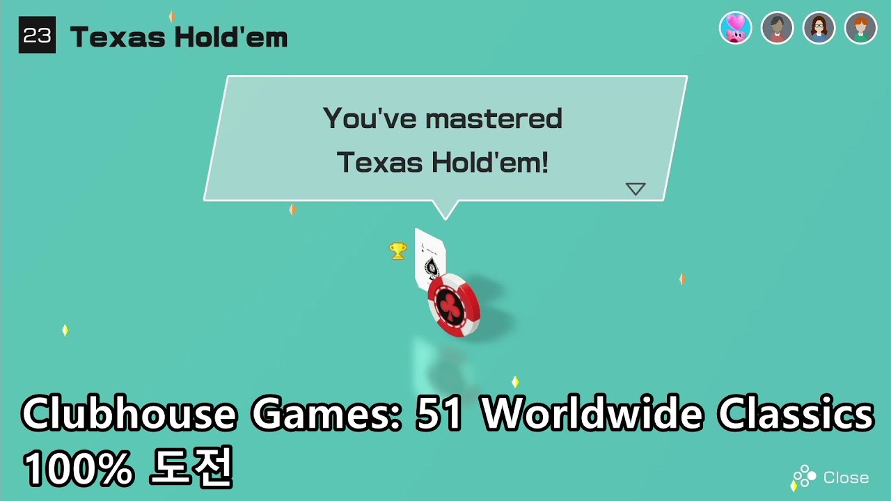 Clubhouse Games: 51 Worldwide Classics - Texas Hold'em