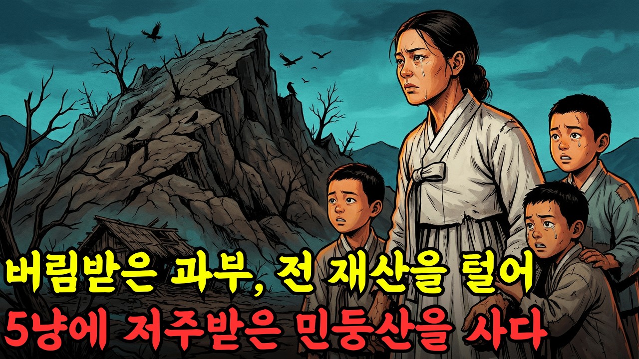 시댁에게 버림받은 과부는 전 재산을 털어 5냥에 더럽고 황량한 민둥산을 통째로 사들였다
