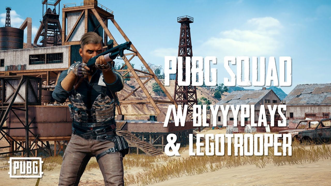 READY FOR ACTION?! | SQUAD PUBG /w bLYYYPLAYS & Andris - 03.22.