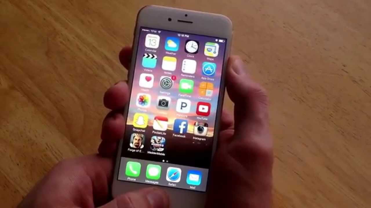 iPhone 6 / iPhone 6 Plus - How to Soft Reset. (Clears minor malfunctions)