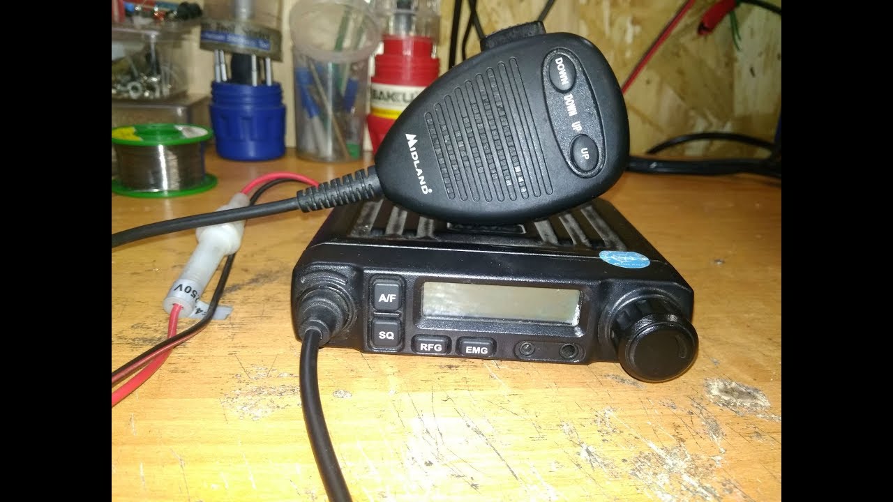 Обзор радиостанции №1 Midland m-mini