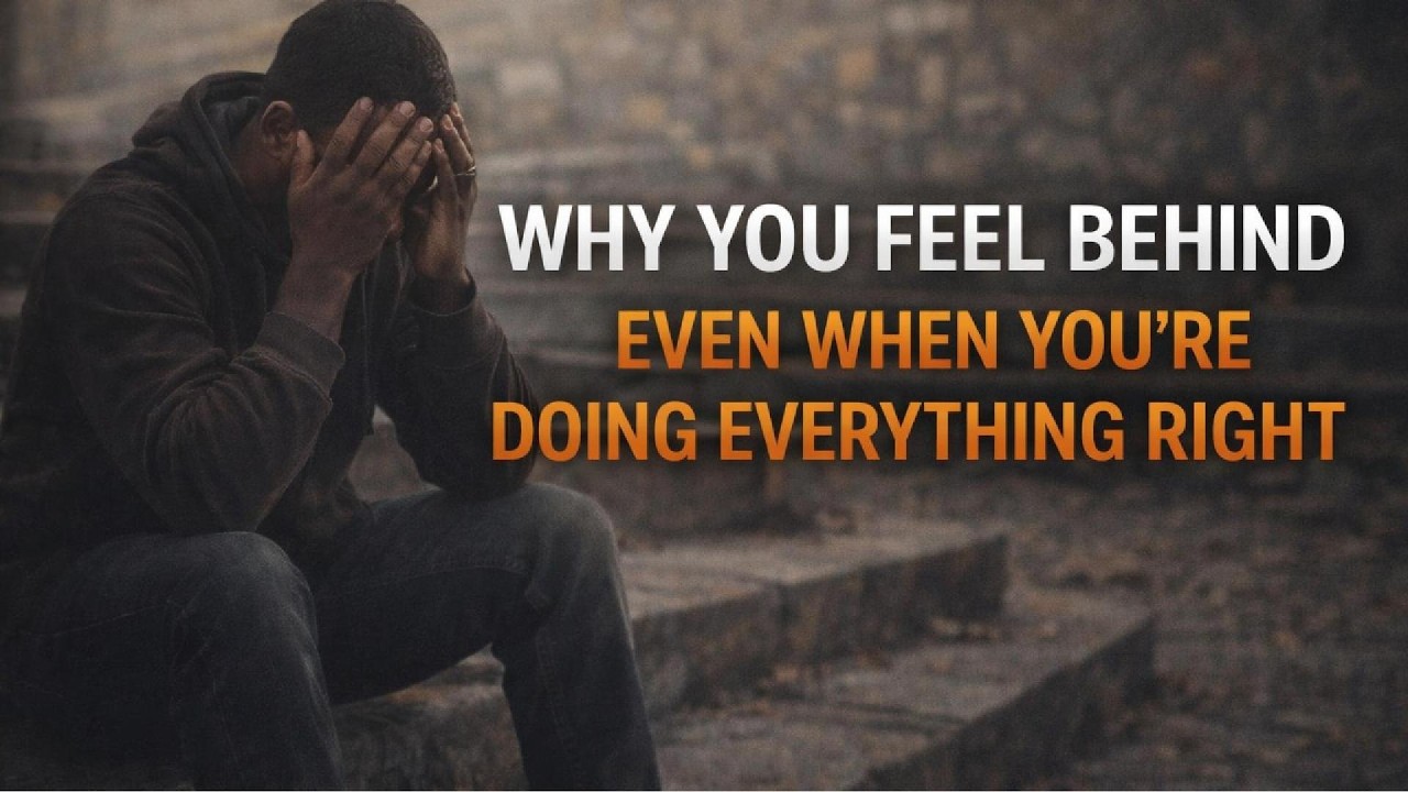 Why You Feel Behind Even When You’re Doing Everything Right