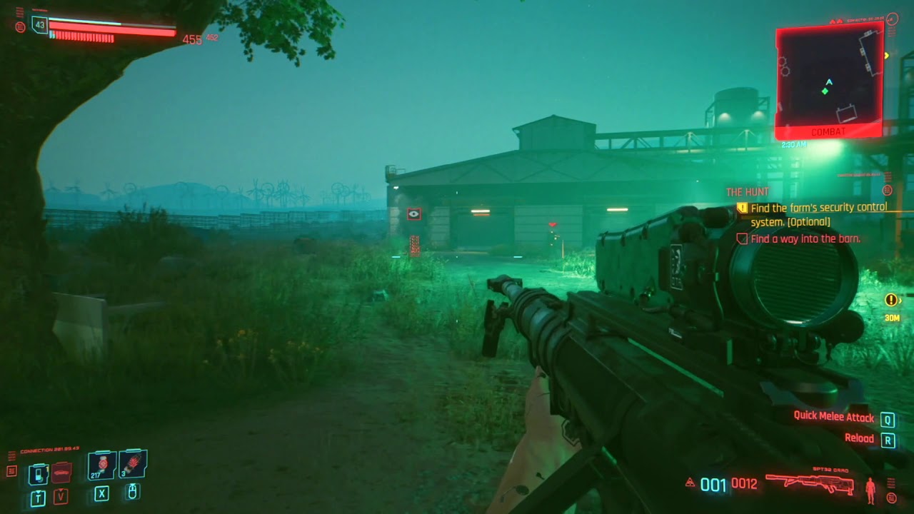 Find The Farm's Security Control System in THE HUNT Side Mission | CYBERPUNK 2077