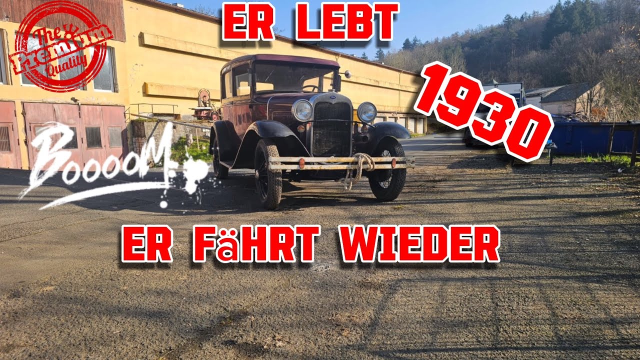 Der Ford Modell A Lebt !!! | Er schnurrt wie ein Kätzchen aus den 30er |