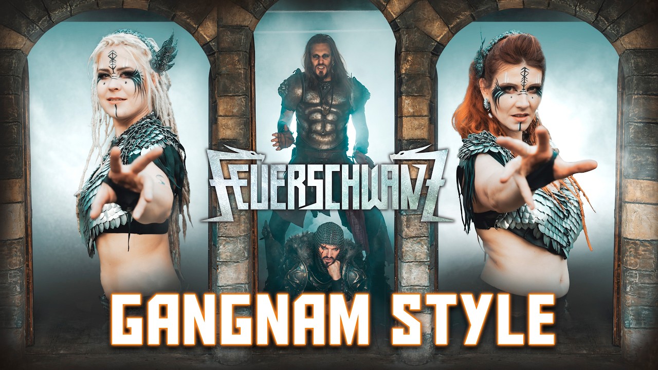 FEUERSCHWANZ - Gangnam Style (PSY Cover) (Official Video) | Napalm Records