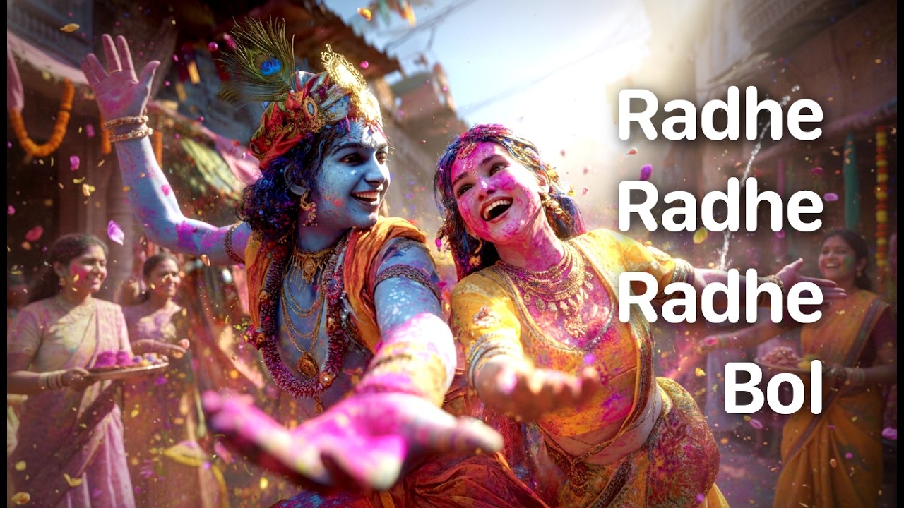 Rang Barse Vrindavan Mein ✨ Radhe Radhe Bol | Rang Panchami Special 2026 | राधा कृष्ण होली भजन