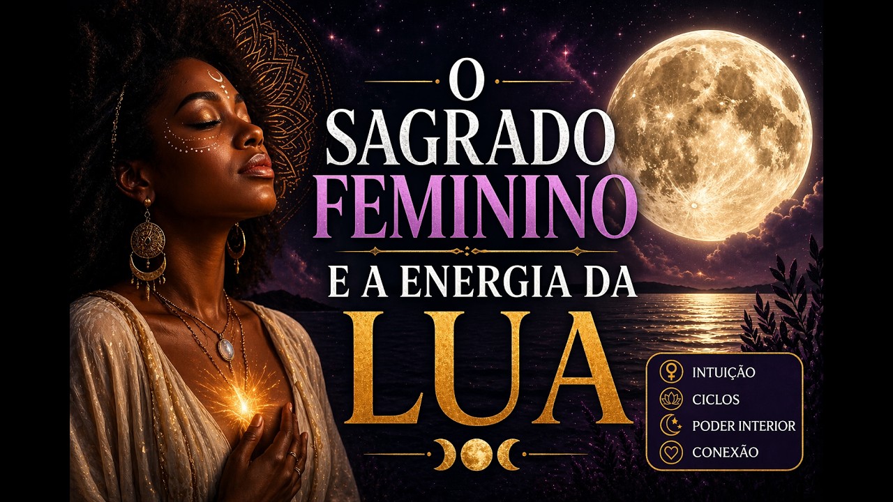 SAGRADO FEMININO E A ENERGIA DA LUA