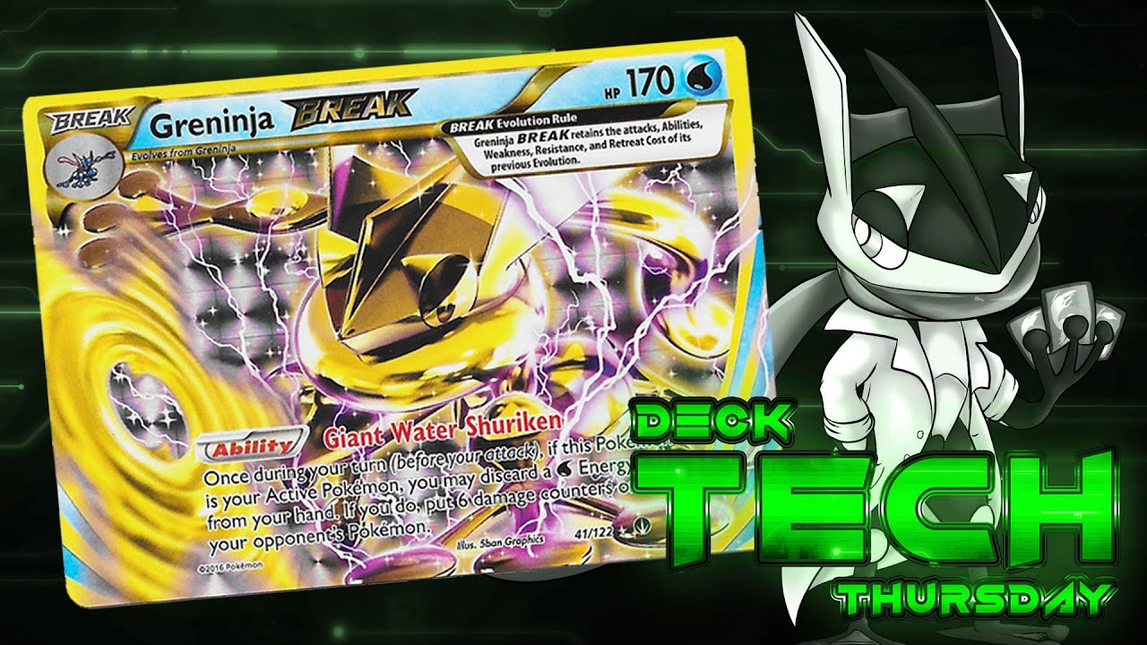 Pokemon TCG Deck Profile - Greninja BREAK | Deck Tech Thursday #1!
