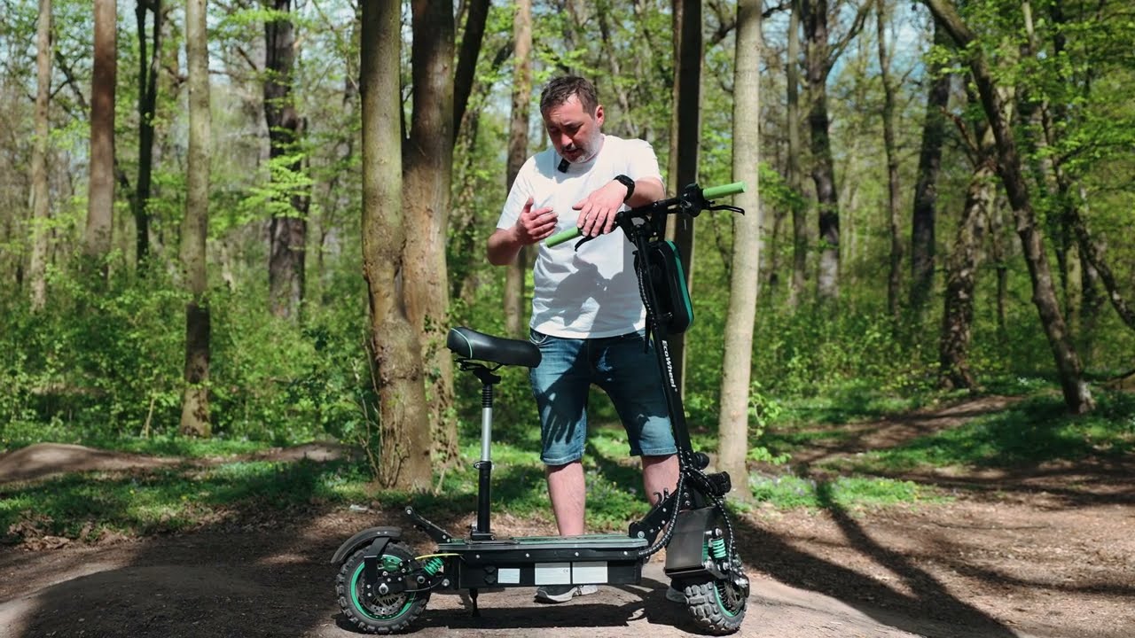 Best electric scooter EcoWheel K100 2024! / Nejlepší elektrická koloběžka EcoWheel K100 2024