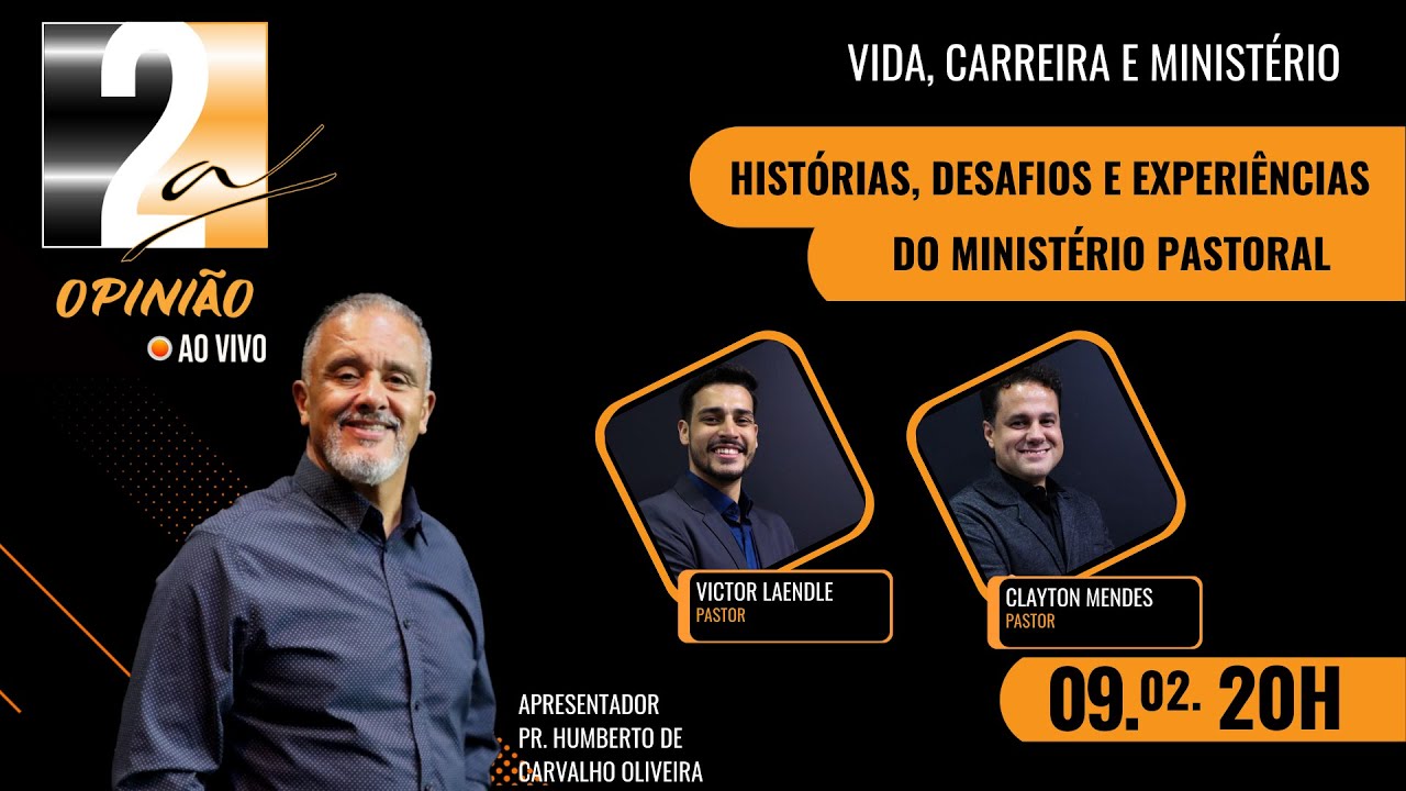 Entrevista com os pastores Victor Laendle e Clayton Mendes | Programa Segunda Opinião | 09/02/2026