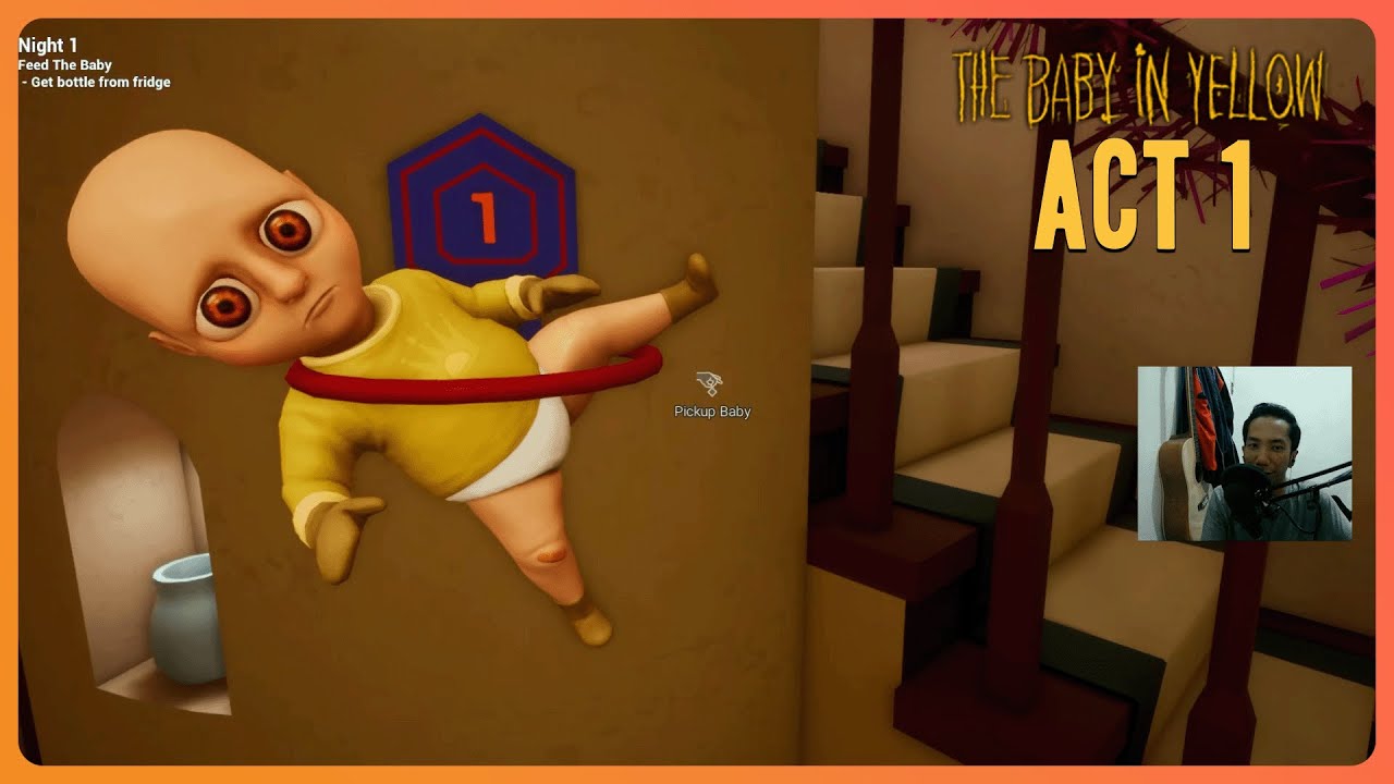 Ketika Gue Jadi Penjaga Bayi Dajjal !! | Baby In Yellow [Act 1] [Indonesia]