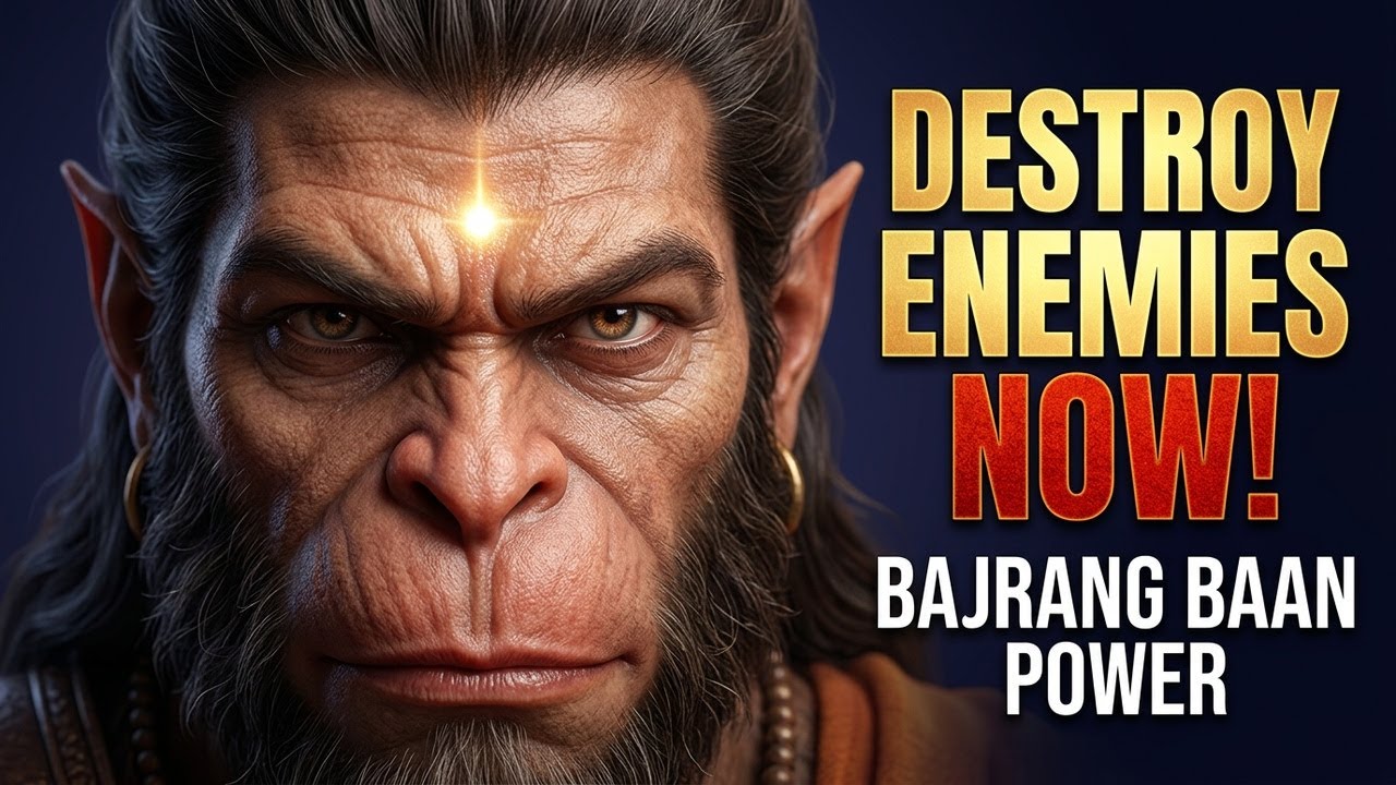 Powerful Bajrang Baan (Full Lyrics) | शत्रु नाश के लिए बजरंग बाण पाठ | Sing Along.