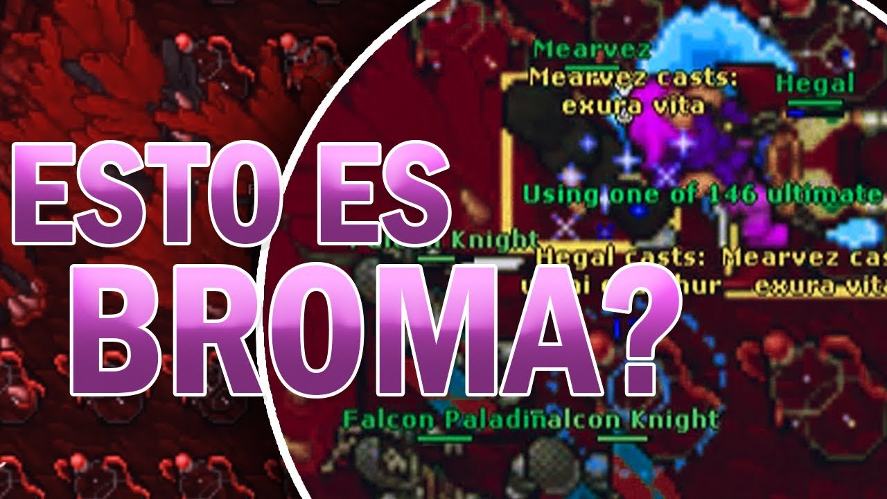🎲Tibia | un HIGH LEVEL me PEKEA xD😅 - Hegal