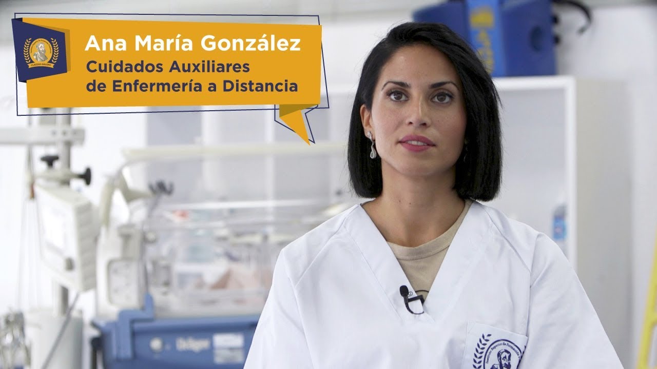 Ana María González - Cuidados Auxiliares de Enfermería A Distancia