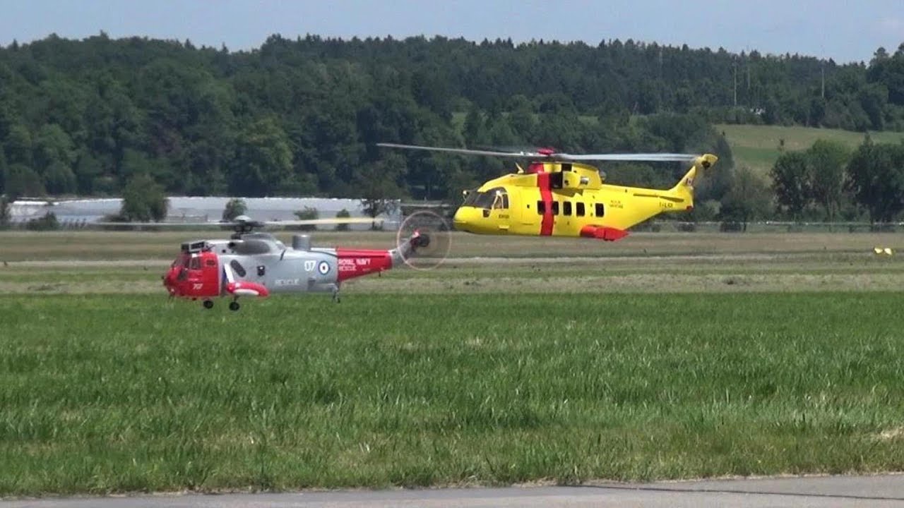 SIKORSKY S-61 SEA KING AND AGUSTAWESTLAND CH-149 CORMORANT SCALE RC HELICOPTER