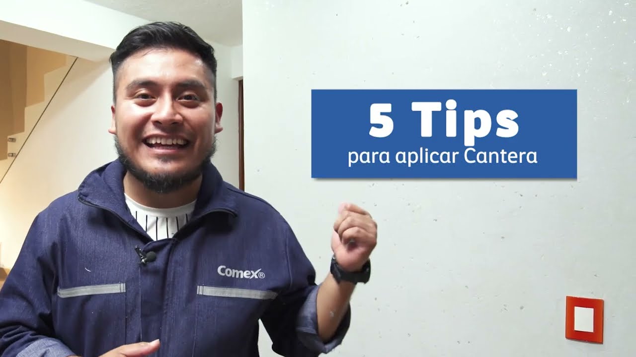 ▶️ 5 Tips para aplica Effex Cantera en tus paredes