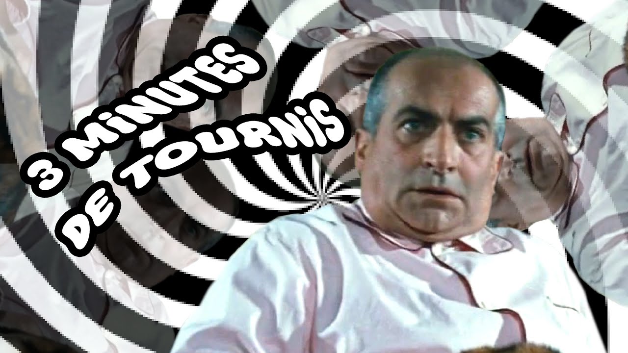 3 minutes de tournis / tourner en rond avec Louis de Funès 😵‍💫💫🌀