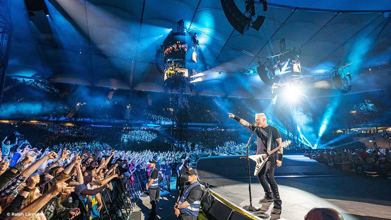 Metallica M72 world tour 2023 live in Hamburg – Deep insights in lighting, sound  and stage design