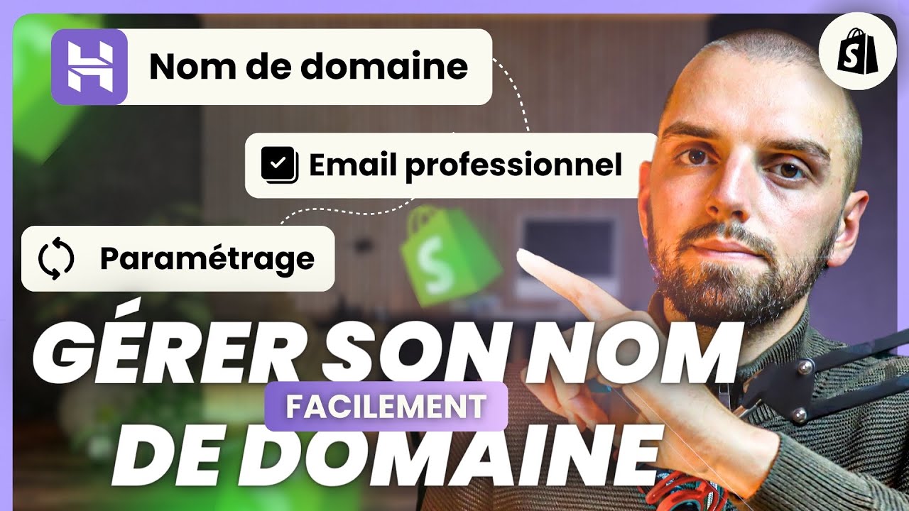 INSTALLER VOTRE NOM DE DOMAINE SUR SHOPIFY (en 10 minutes avec Hostinger)