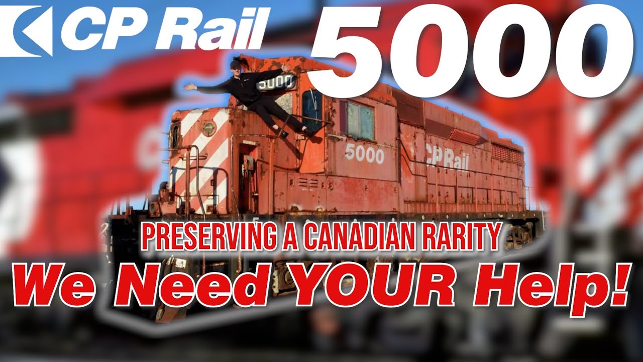 I Bought a GP30. Saving and Restoring Canadian Pacific 5000, The Last GP30 in Canada.
