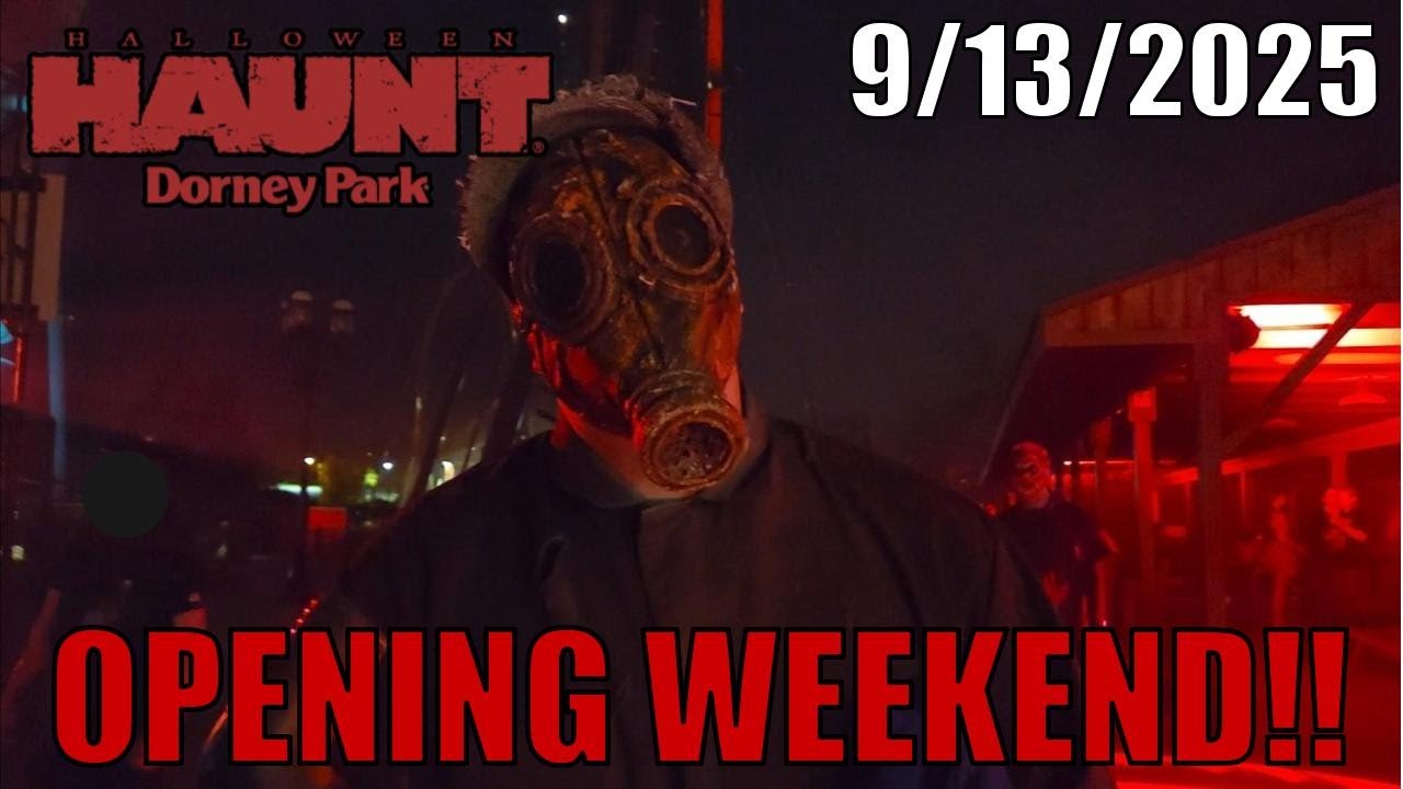 Is Haunt Still Worth it Without a Maze Pass?? | 9/13/2025 - Dorney Park Haunt Opening Weekend