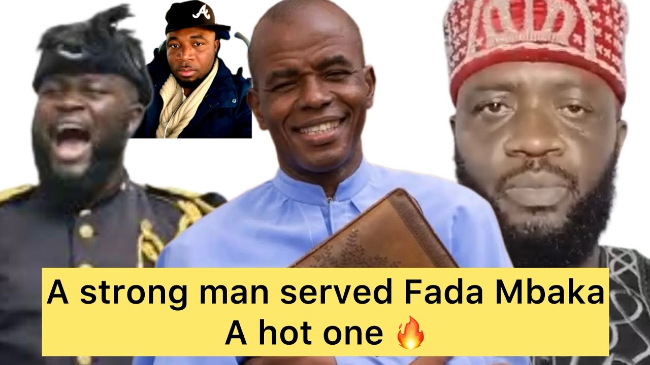 The man exposed Fada Mbaka’s political past with no apologies.