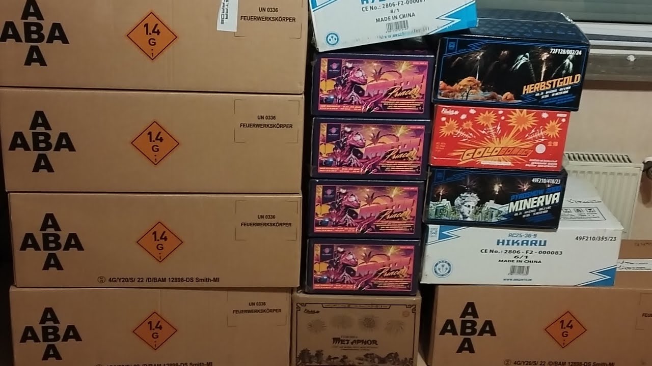 Feuerwerk Unboxing | 2024 | ABA Pyrostore 💥