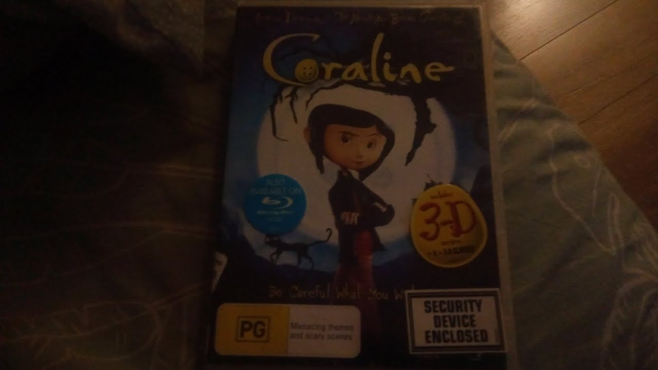 Closing to Coraline 2009 UK DVD