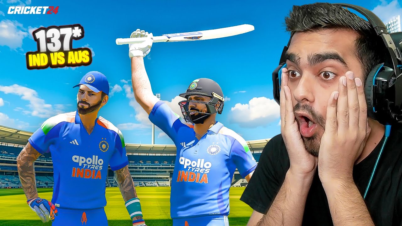 Rohit & Kohli CUMBACK! India Vs Australia ODI Cricket 24 (Hardest Mode)