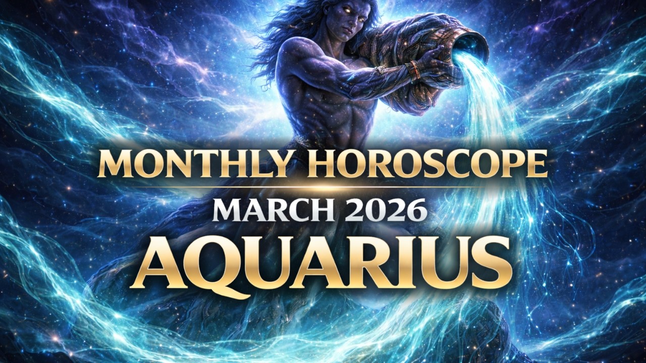 Aquarius Rising March 2026 Horoscope 🌑 The Virgo Lunar Eclipse & Astrological New Year