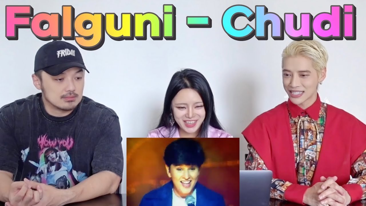 K-pop singer & pd reaction to legendary Navratri singer's MV🎊Chudi🤍#AOORA #FRIDAYYY #mimi