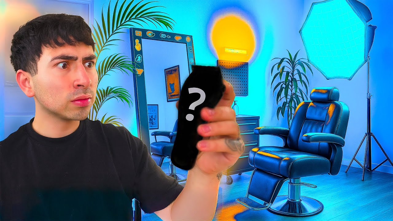 MI ESTACION DE BARBERIA 2025💈🤯 + COMO ILUMINO MI BARBER STUDIO💡 Leandigioia