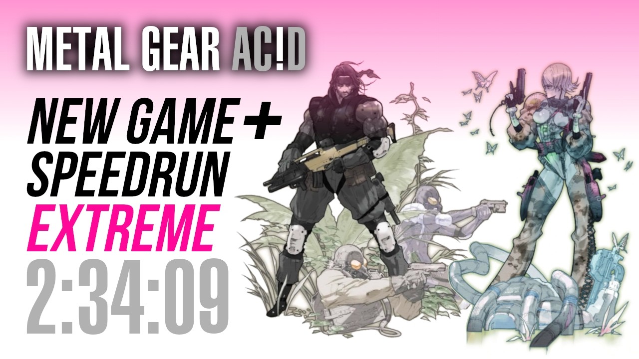 [WR] Metal Gear AC!D Speedrun: New Game + in 2:34:09 (Extreme)
