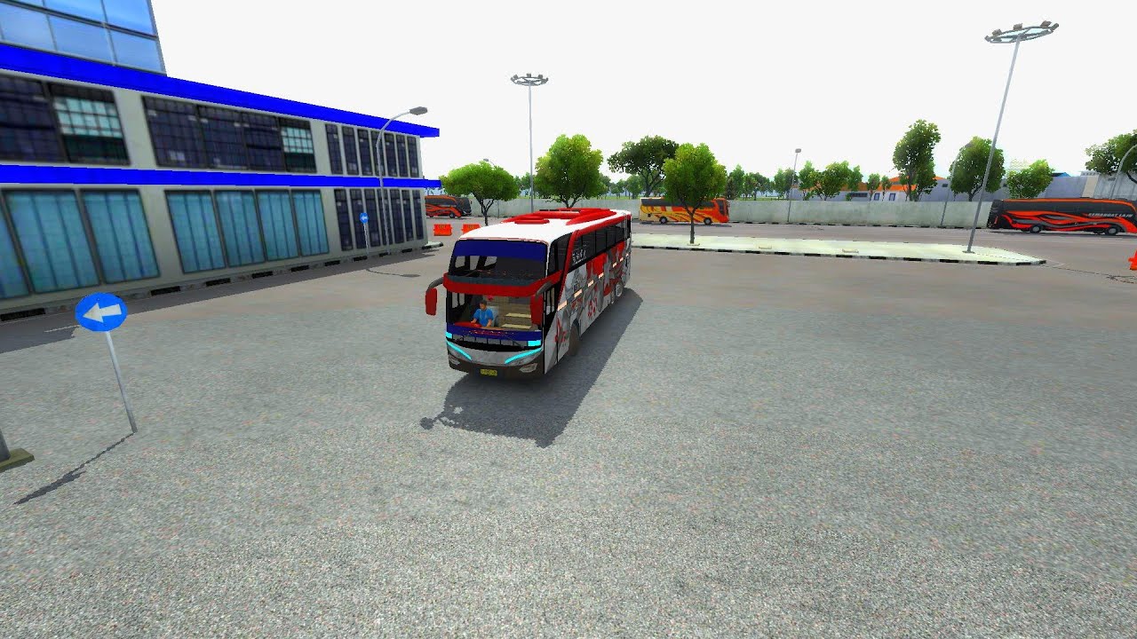 Bus simulator indonesia| i play free moad bus driving simulator indonesia