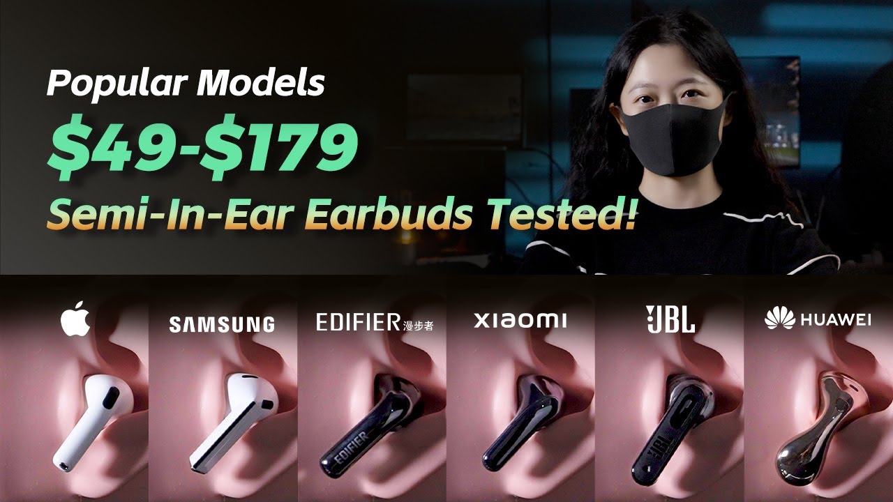 Which Semi-In-Ear Earbuds Are the Best? Apple vs Samsung vs Huawei vs Xiaomi vs Edifier vs JBL💪