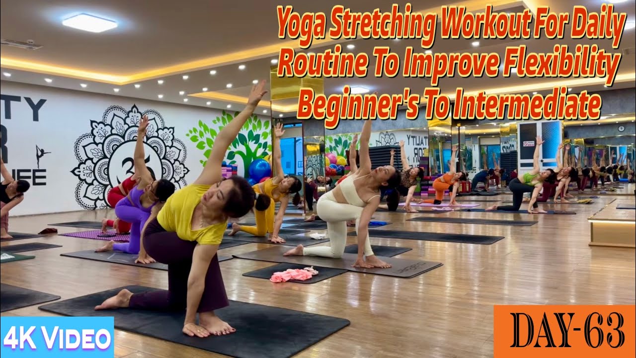 DAY-63 Yoga Stretching Workout For Daily Routine To Improve Flexibility Master Ranjeet Singh Bhatia 