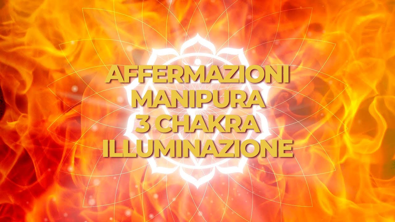 Affermazioni 3 chakra: io agisco