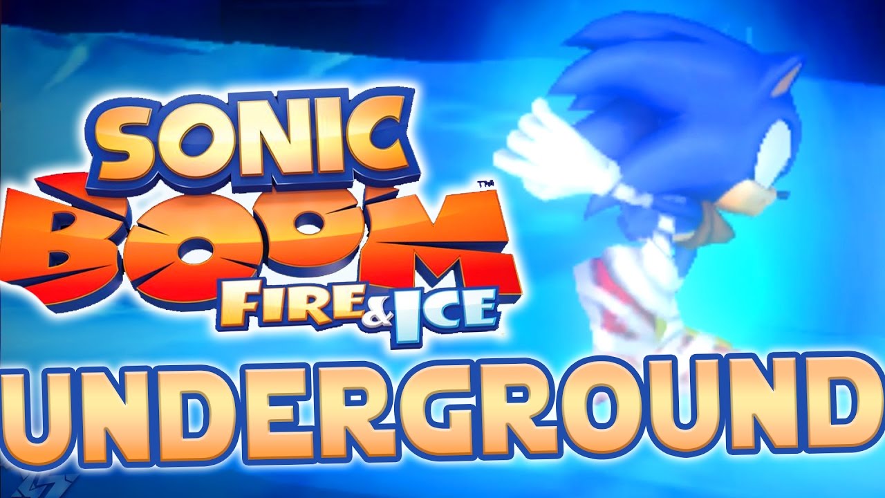 Sonic Boom Fire & Ice | All Underground Levels