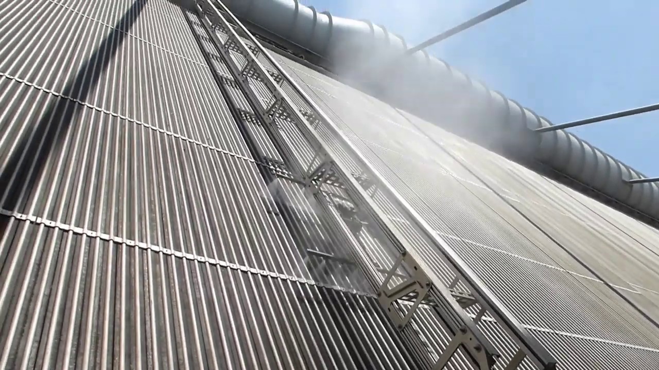 THERMOCHILCA PERU SANTO DOMINGO Air Cooled Condenser Cleaning