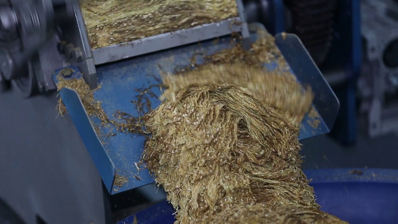 FLY-MAK dokunmatik tütün doğrama makinesi - Tobacco cutting machine