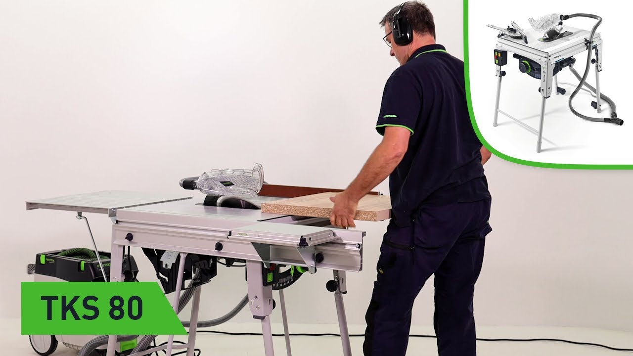 TKS 80 in der Set-Variante (Festool TV Folge 178)