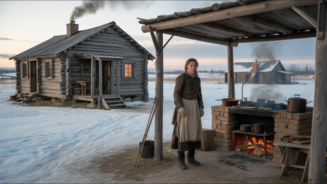 Settlers Mocked the Widow for Moving Her Kitchen Outside — Then Smoke Became the Real Danger