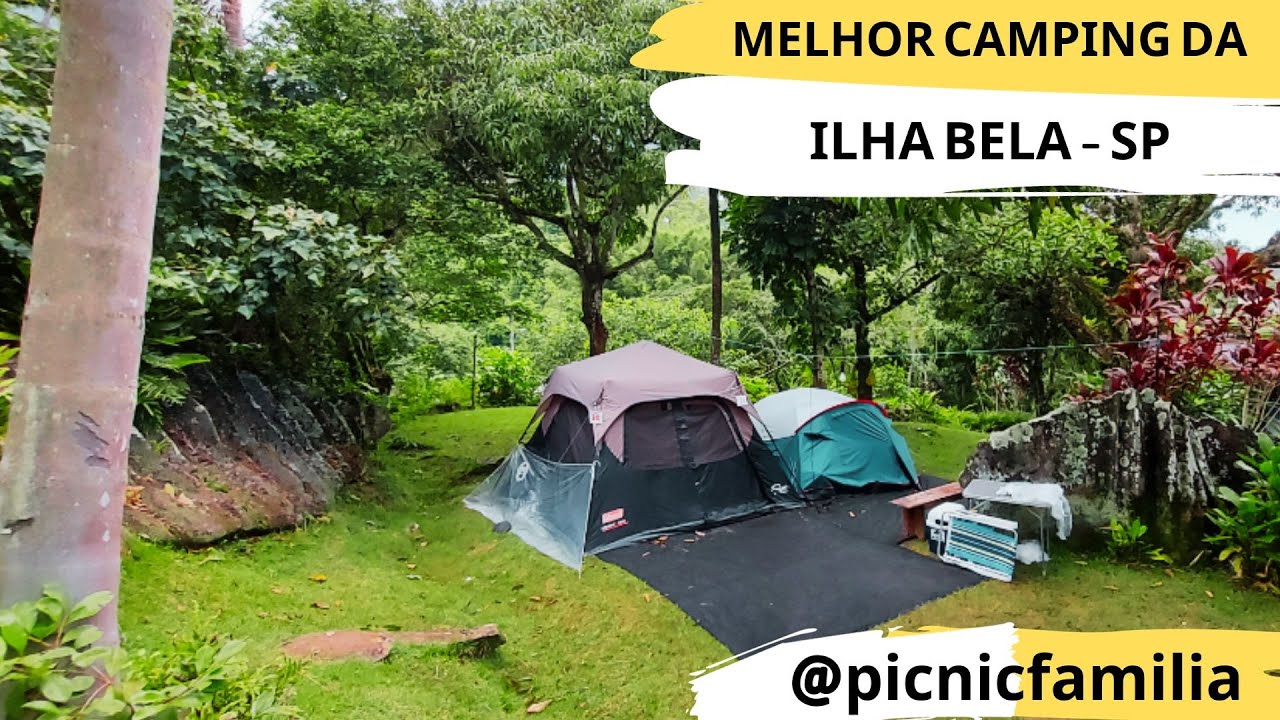 Camping Pé na Areia / Praia Pedra do Sino / Camping Pedra do Sino / Litoral Norte SP