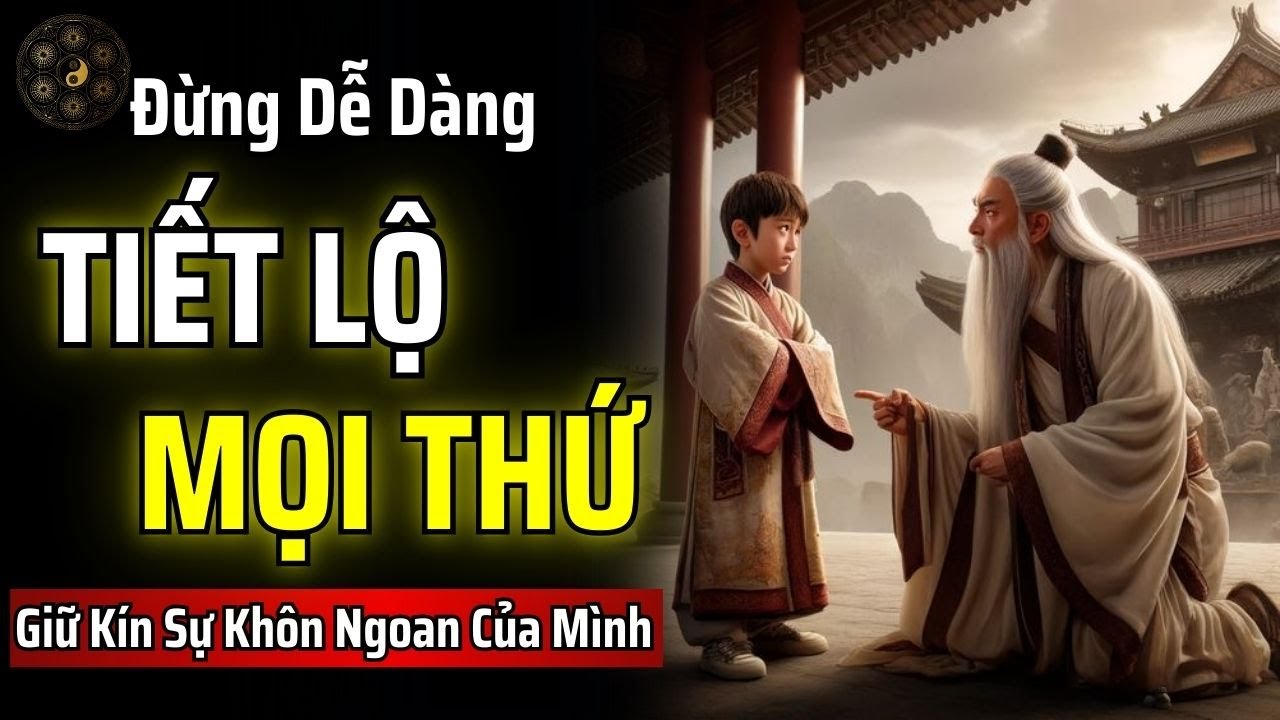 ĐỪNG DỄ DÀNG TIẾT LỘ MỌI THỨ VỚI BẤT KỲ AI - HÃY GIỮ KÍN SỰ KHÔN NGOAN CỦA MÌNH | THUẬT CỔ NHÂN