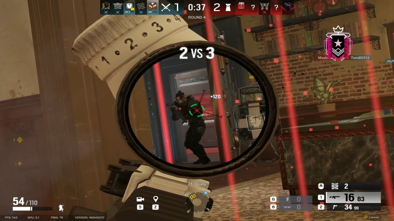 Some good kills, some very bad moments - Rainbow Six Siege