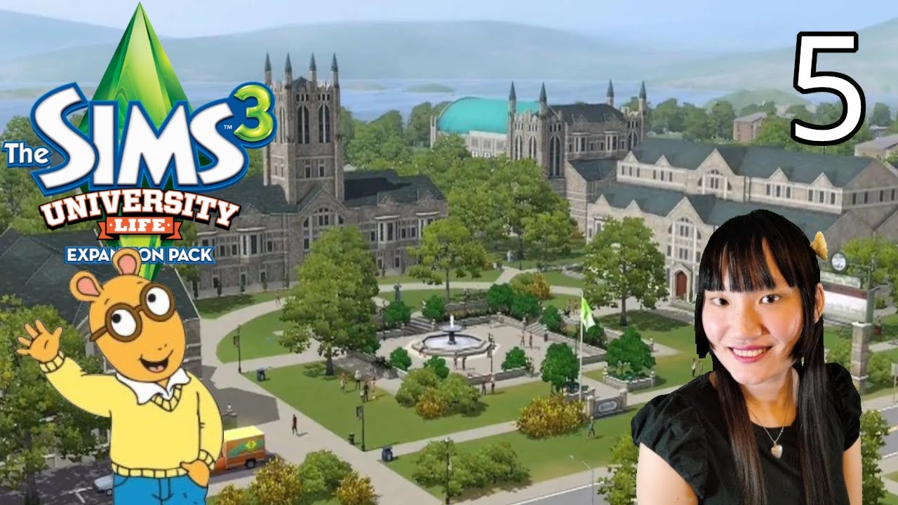 Arthur Goes to College in The Sims 3! (Part 5)