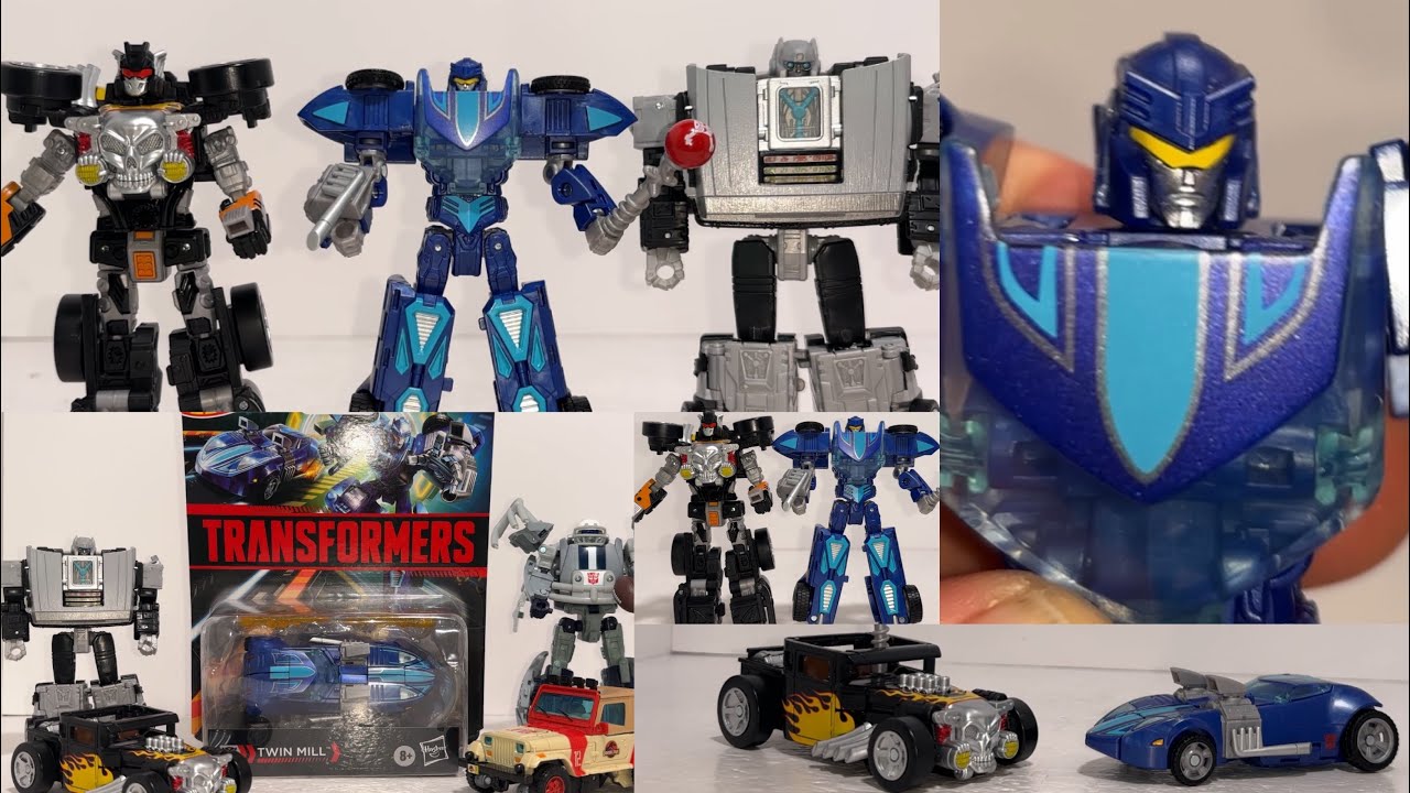 Распаковка и обзор фигурки Transformers Hot Wheels Twin Mill. Новая коллекция фигурок, созданная ...