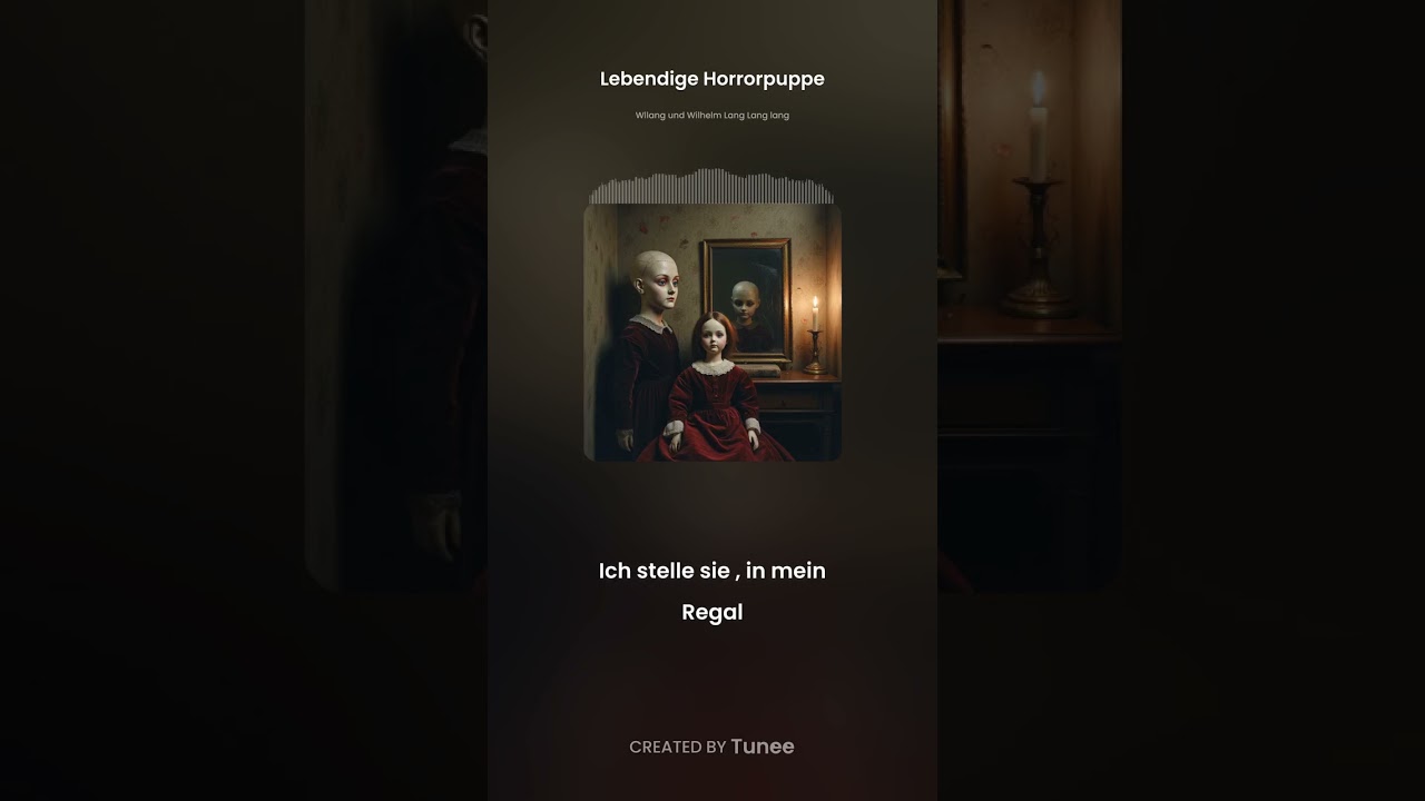 Laa Buu Buuuh Puppe - pop techno dance mix - version - 🎼😢🧸💀🪆🪓- #lied #musik #schwarzerhumor #killer